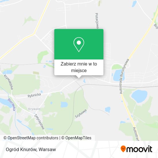 Mapa Ogród Knurów