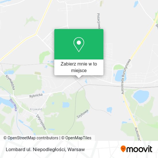 Mapa Lombard ul. Niepodległości