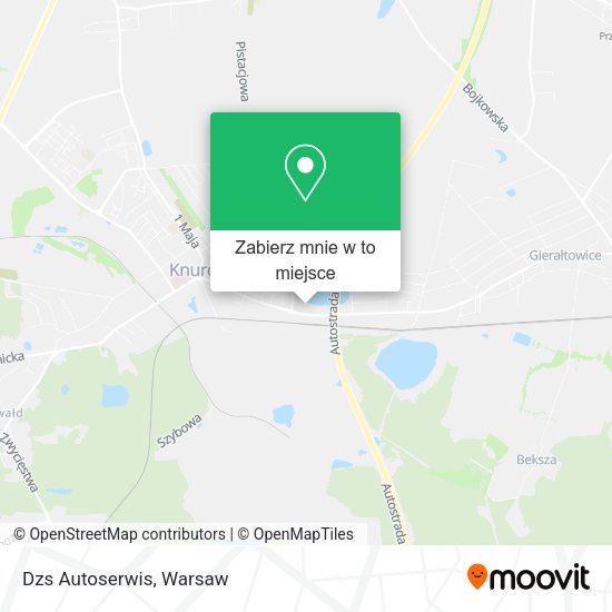 Mapa Dzs Autoserwis