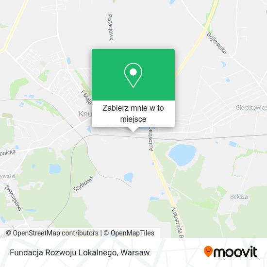 Mapa Fundacja Rozwoju Lokalnego