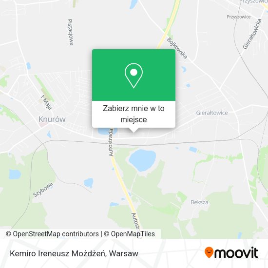 Mapa Kemiro Ireneusz Możdżeń