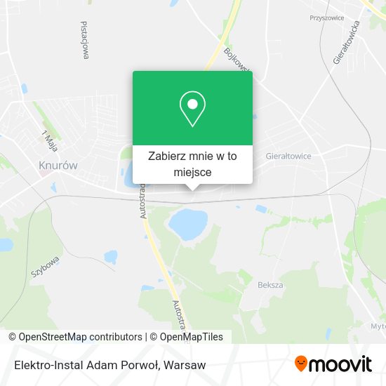 Mapa Elektro-Instal Adam Porwoł