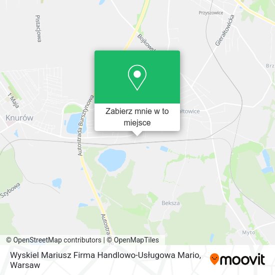 Mapa Wyskiel Mariusz Firma Handlowo-Usługowa Mario