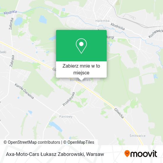 Mapa Axa-Moto-Cars Łukasz Zaborowski