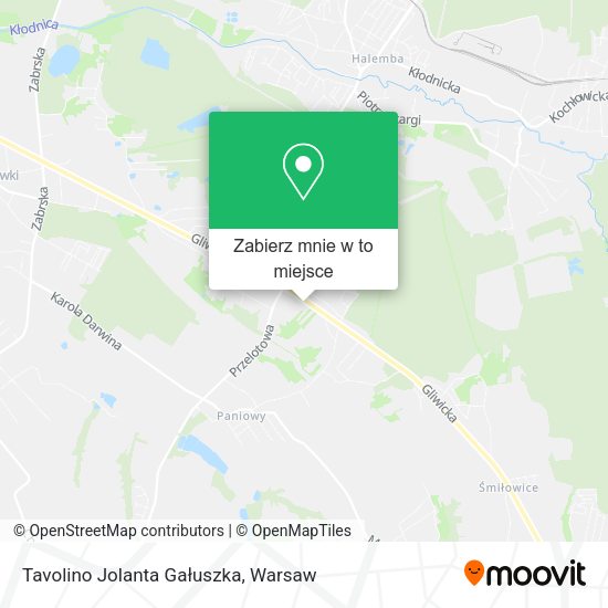 Mapa Tavolino Jolanta Gałuszka