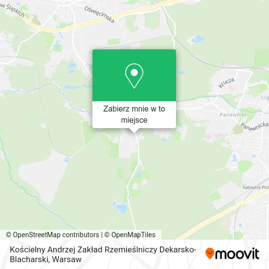 Mapa Kościelny Andrzej Zakład Rzemieślniczy Dekarsko-Blacharski