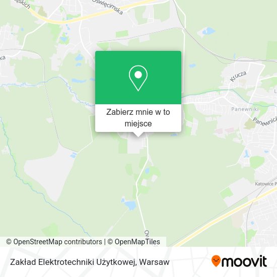 Mapa Zakład Elektrotechniki Użytkowej