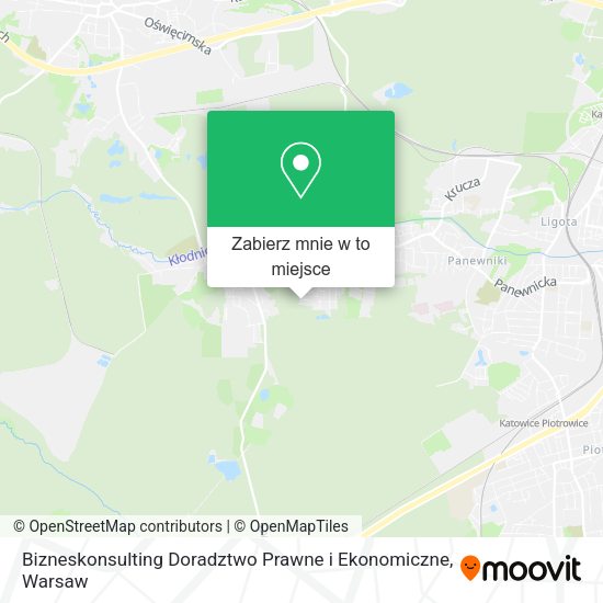 Mapa Bizneskonsulting Doradztwo Prawne i Ekonomiczne