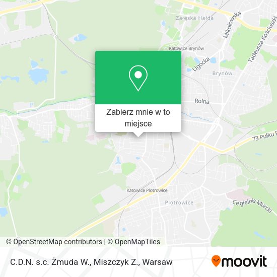 Mapa C.D.N. s.c. Żmuda W., Miszczyk Z.