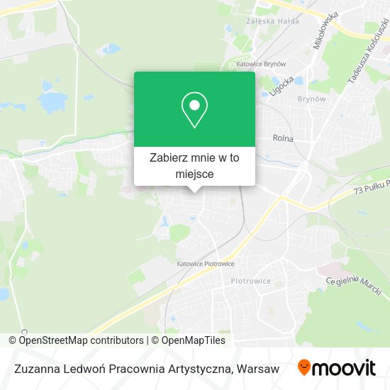 Mapa Zuzanna Ledwoń Pracownia Artystyczna