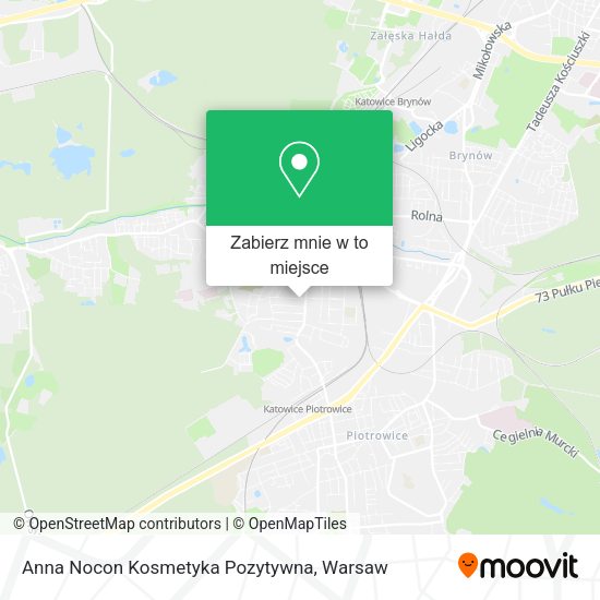 Mapa Anna Nocon Kosmetyka Pozytywna