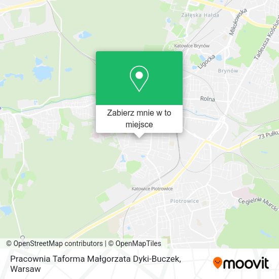 Mapa Pracownia Taforma Małgorzata Dyki-Buczek