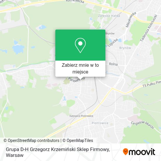 Mapa Grupa D-H Grzegorz Krzemiński Sklep Firmowy