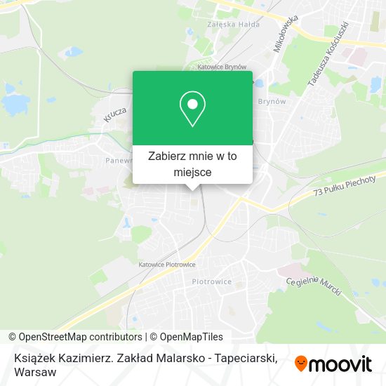 Mapa Książek Kazimierz. Zakład Malarsko - Tapeciarski