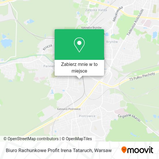 Mapa Biuro Rachunkowe Profit Irena Tataruch