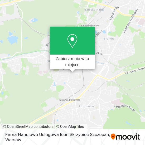 Mapa Firma Handlowo Uslugowa Icon Skrzypiec Szczepan