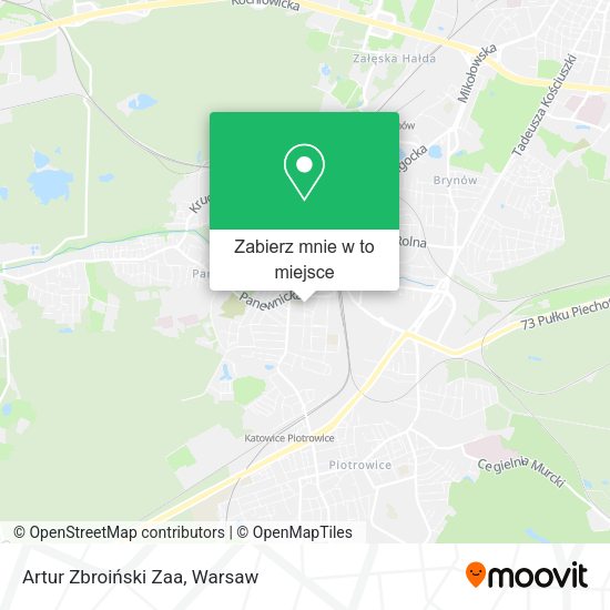 Mapa Artur Zbroiński Zaa