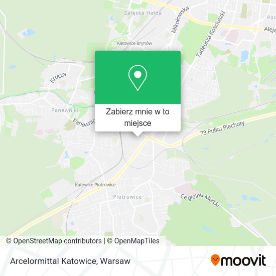 Mapa Arcelormittal Katowice