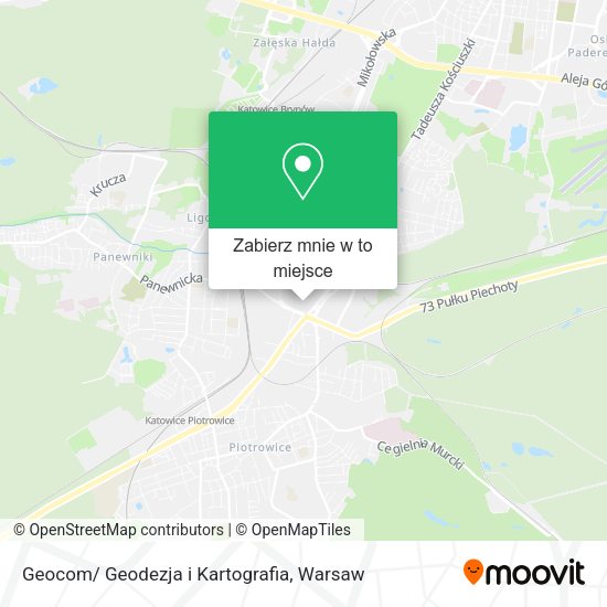 Mapa Geocom/ Geodezja i Kartografia