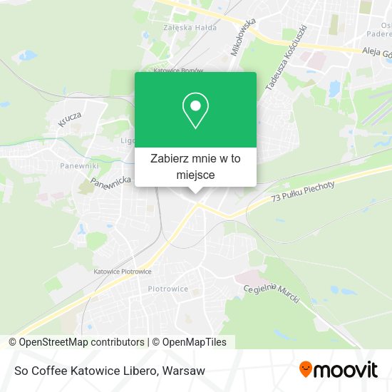 Mapa So Coffee Katowice Libero