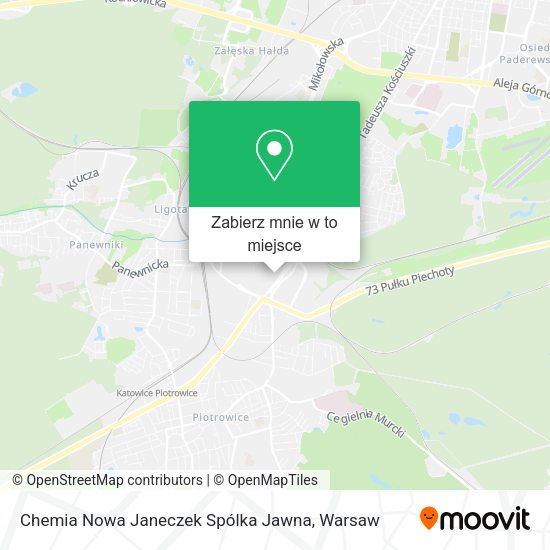 Mapa Chemia Nowa Janeczek Spólka Jawna