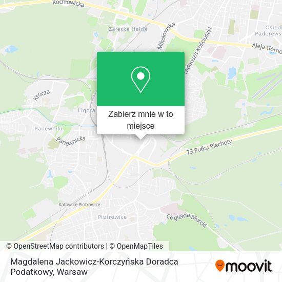 Mapa Magdalena Jackowicz-Korczyńska Doradca Podatkowy