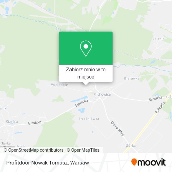 Mapa Profitdoor Nowak Tomasz