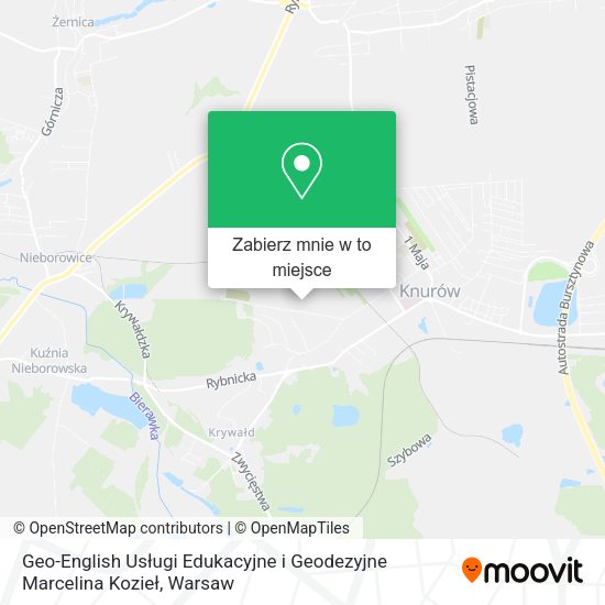 Mapa Geo-English Usługi Edukacyjne i Geodezyjne Marcelina Kozieł