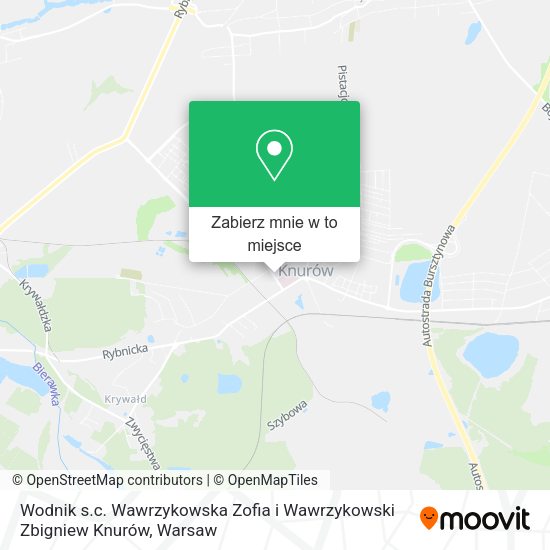 Mapa Wodnik s.c. Wawrzykowska Zofia i Wawrzykowski Zbigniew Knurów