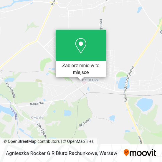 Mapa Agnieszka Rocker G R Biuro Rachunkowe