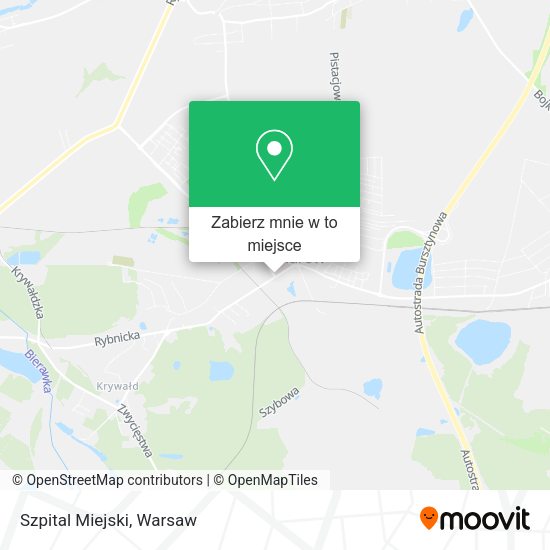 Mapa Szpital Miejski