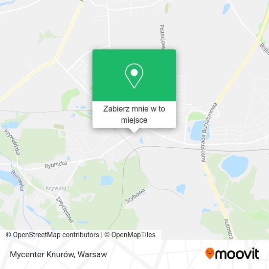 Mapa Mycenter Knurów