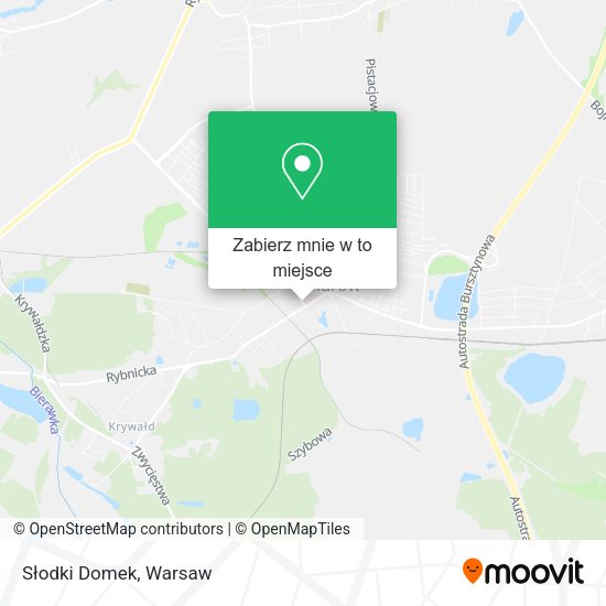 Mapa Słodki Domek