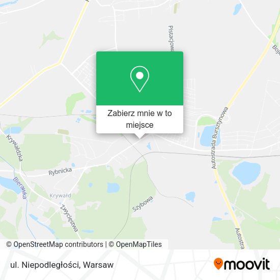 Mapa ul. Niepodległości