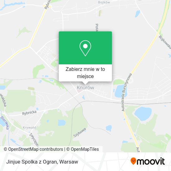 Mapa Jinjue Spolka z Ogran