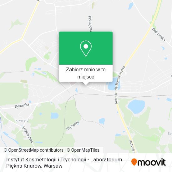 Mapa Instytut Kosmetologii i Trychologii - Laboratorium Piękna Knurów