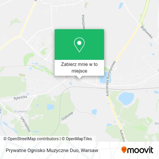 Mapa Prywatne Ognisko Muzyczne Duo