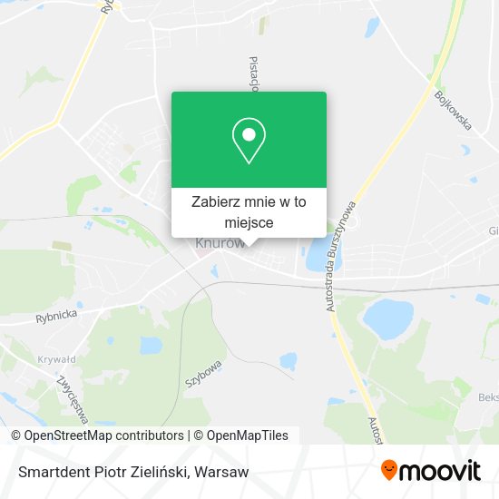 Mapa Smartdent Piotr Zieliński