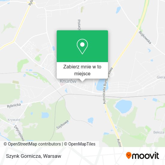 Mapa Szynk Gornicza