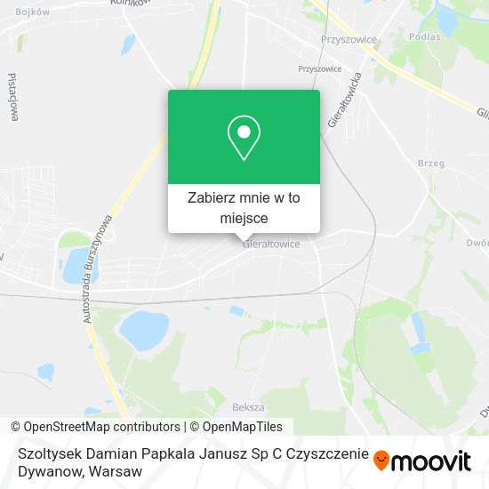 Mapa Szoltysek Damian Papkala Janusz Sp C Czyszczenie Dywanow