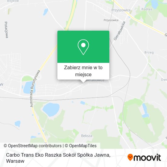 Mapa Carbo Trans Eko Raszka Sokół Spółka Jawna