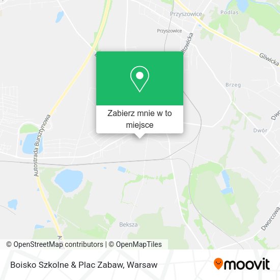 Mapa Boisko Szkolne & Plac Zabaw