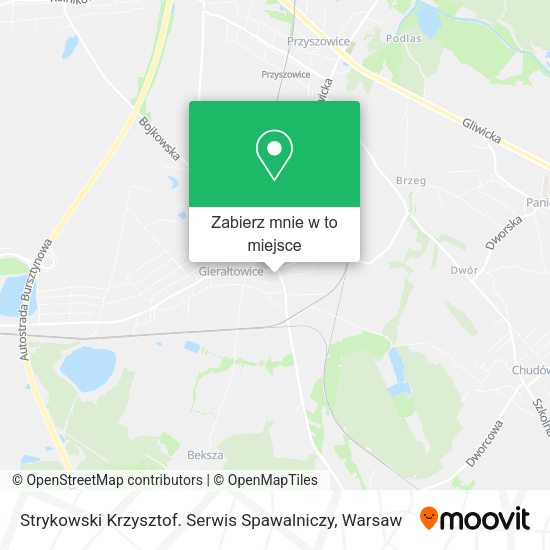 Mapa Strykowski Krzysztof. Serwis Spawalniczy