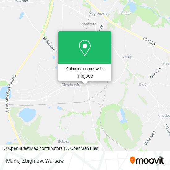 Mapa Madej Zbigniew