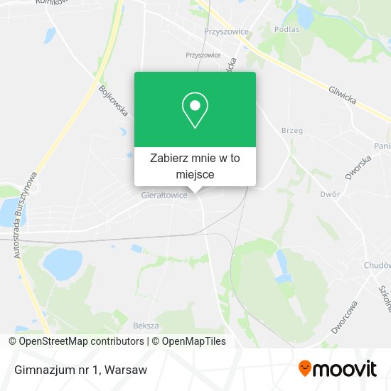 Mapa Gimnazjum nr 1