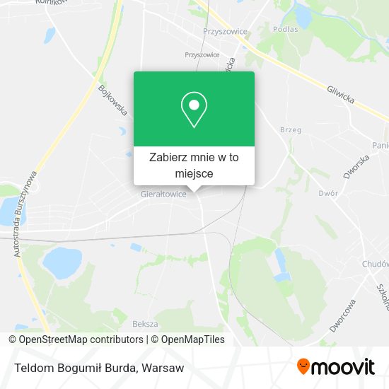 Mapa Teldom Bogumił Burda