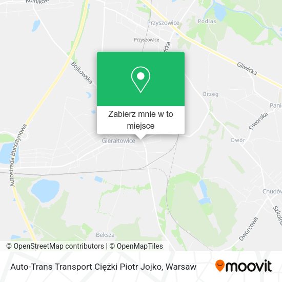 Mapa Auto-Trans Transport Ciężki Piotr Jojko