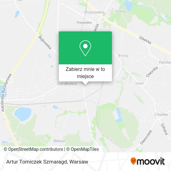 Mapa Artur Tomiczek Szmaragd