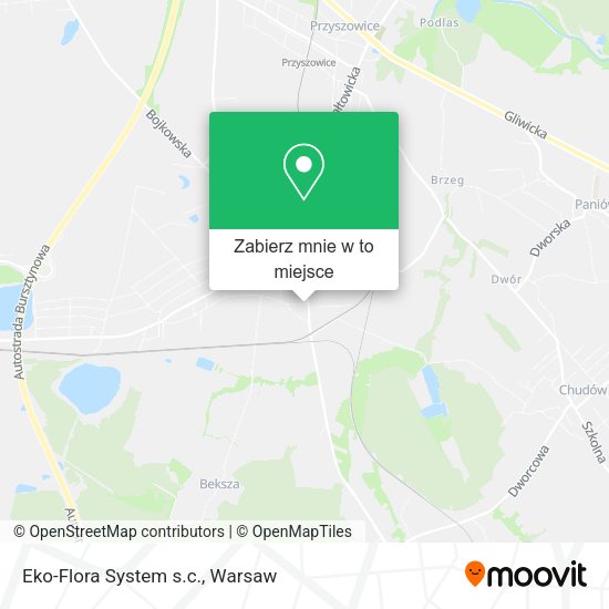 Mapa Eko-Flora System s.c.