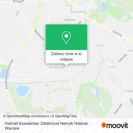 Mapa Halmet Kowalstwo Zdobnicze Henryk Halecki